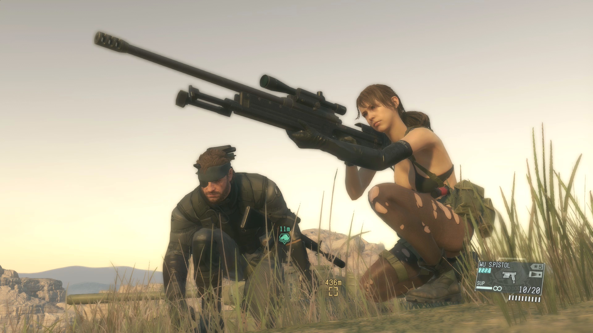 METAL GEAR SOLID V <br>How to Get Quiet Back