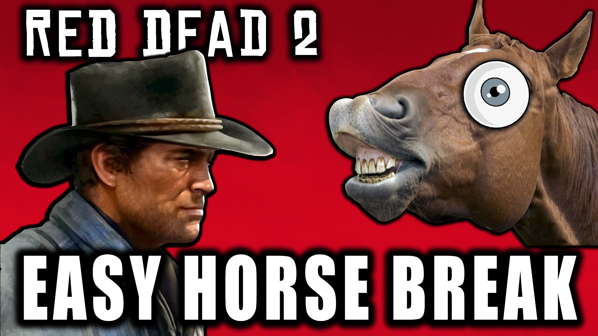 EASY Horse Breaking In Red Dead Redemption 2