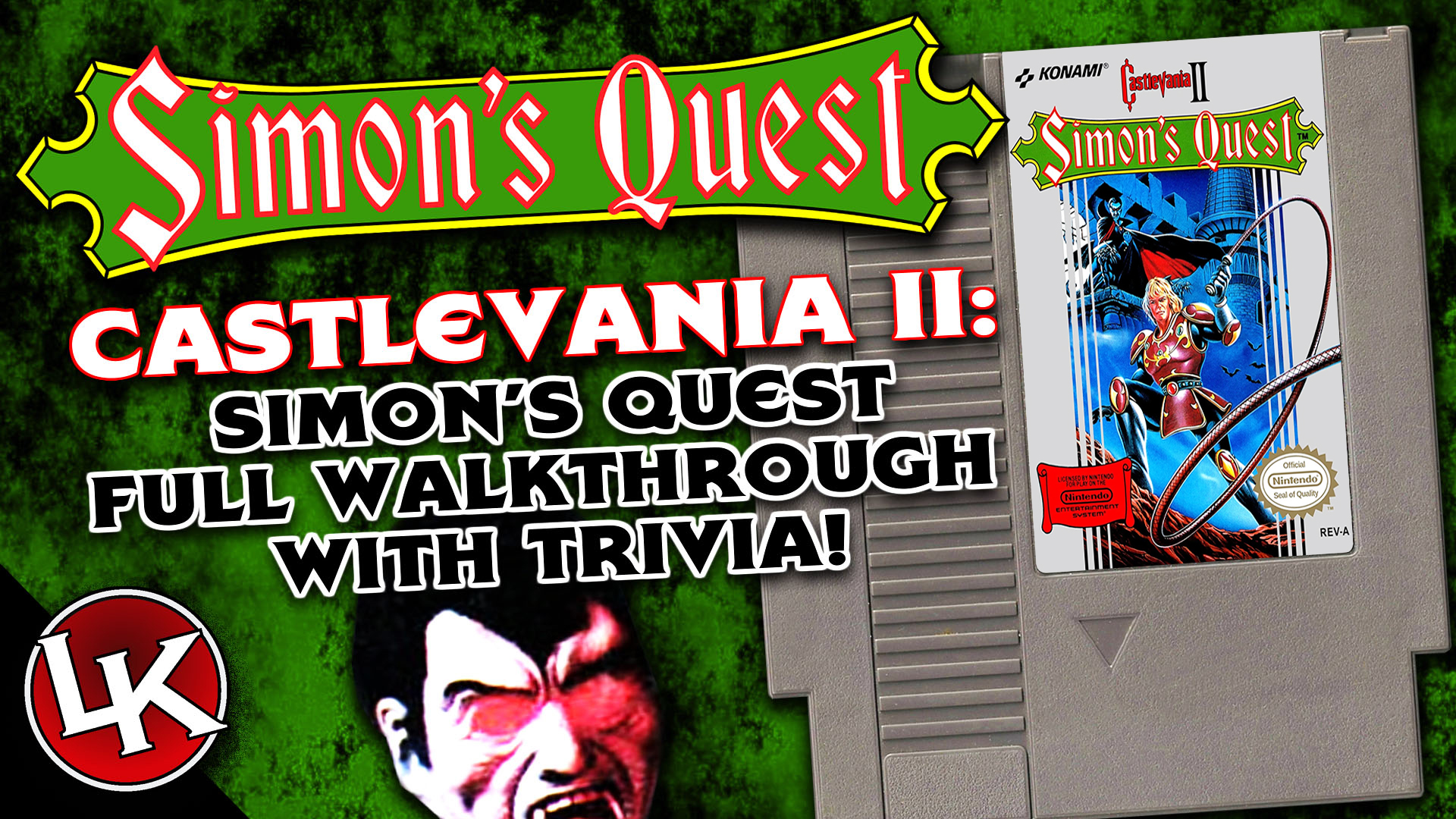 Castlevania II: Simon's Quest - Full Play Guide Best Ending With Trivia