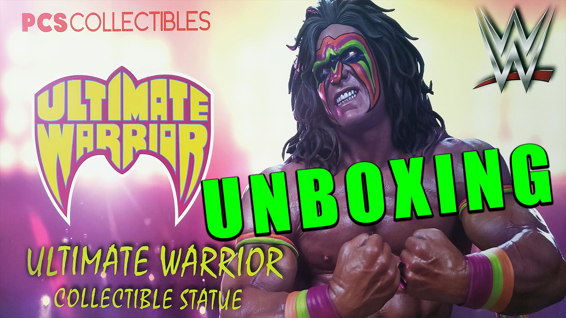 Ultimate Warrior PCS Statue Unboxing and Review