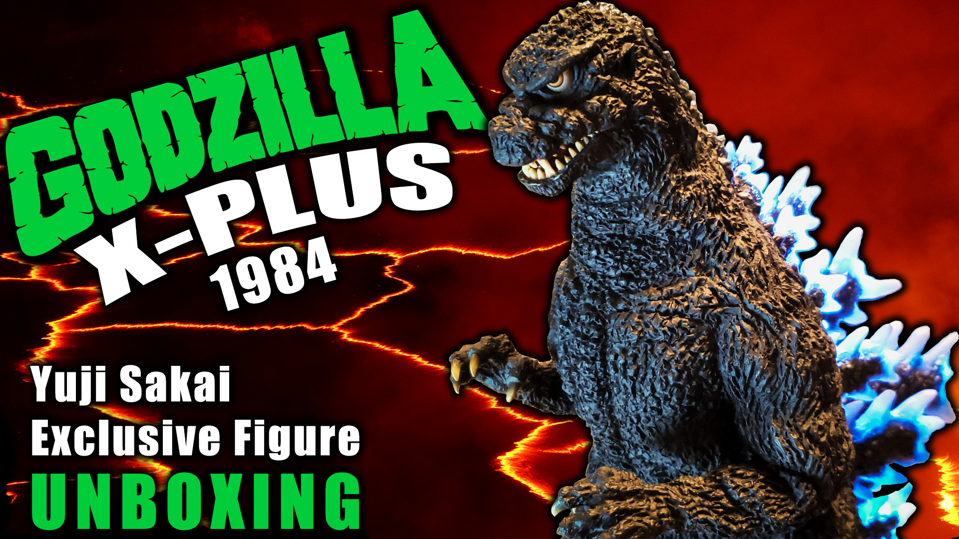 Godzilla 1984 X-Plus Ric Exclusive Figure Unboxing