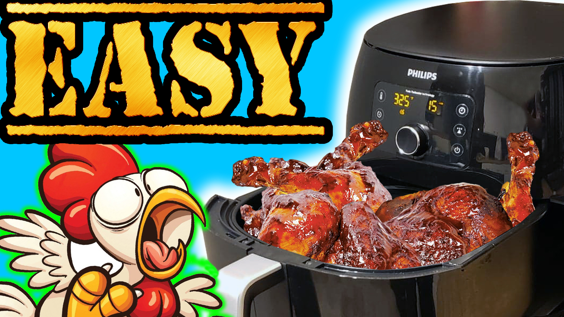 EASY BBQ Chicken Air Fryer Recipe