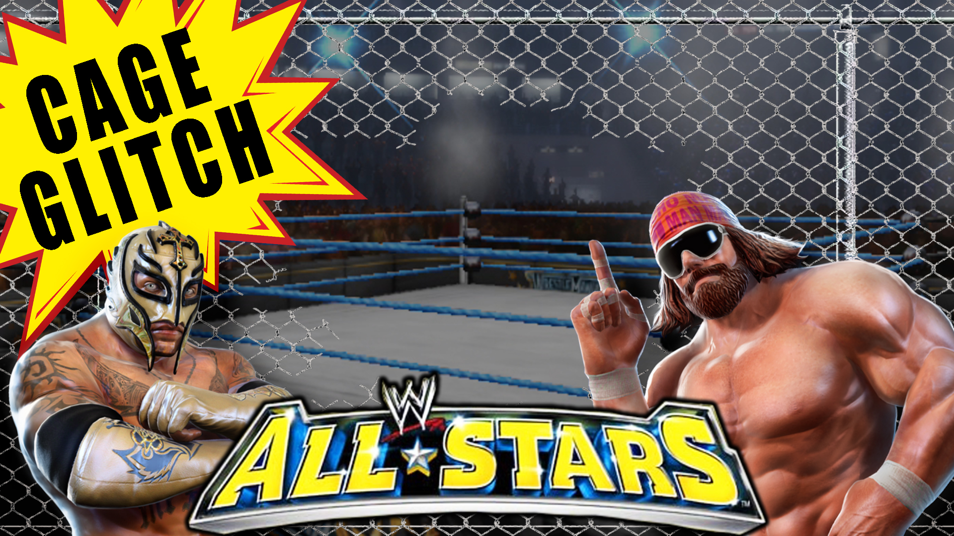 WWE All Stars - Cage Glitch