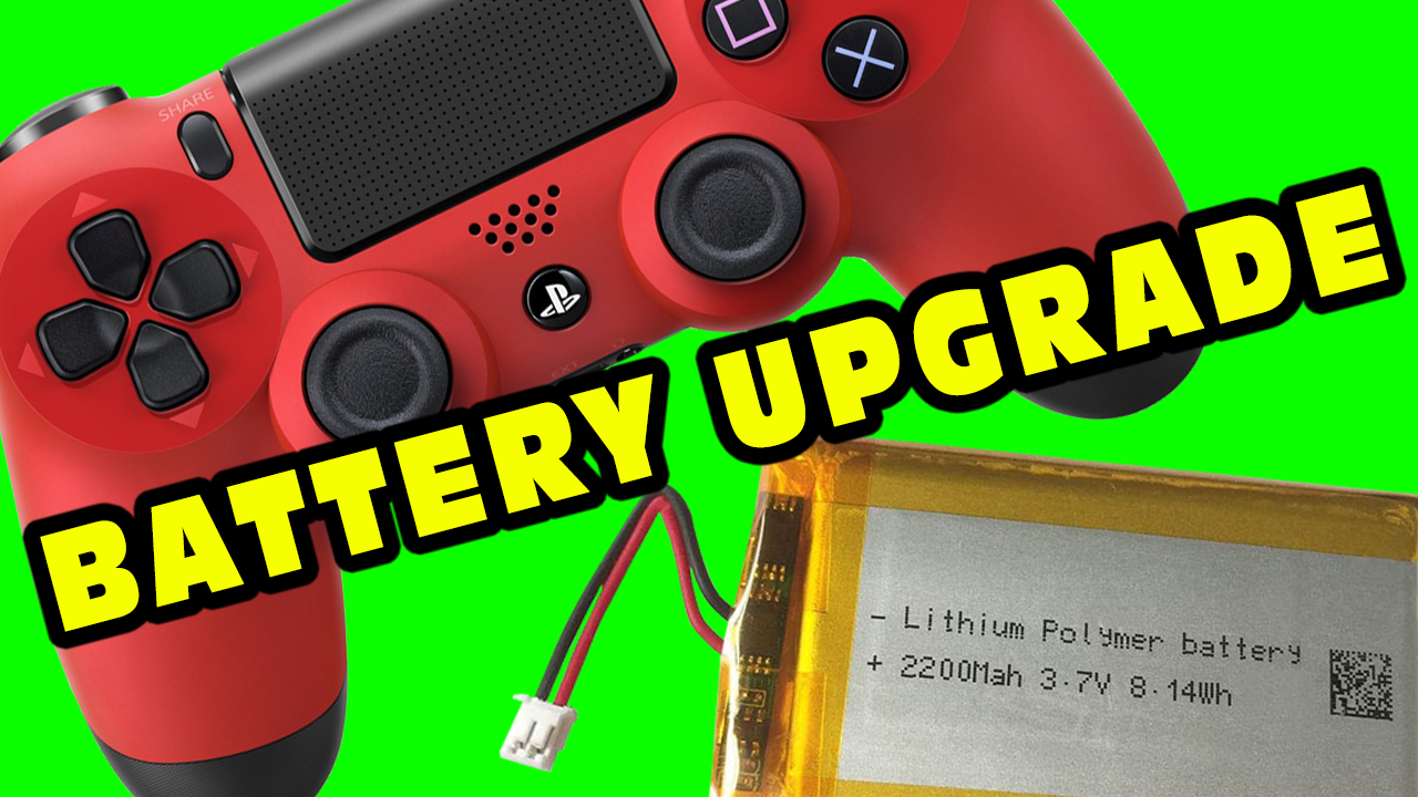How to Replace and Upgrade PS4 Controller Battery