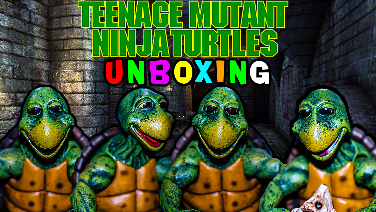 TMNT 1990 Baby Turtles Unboxing