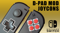 Classic D Pad Mod For Nintendo Switch Joycons [GameTraderZero]