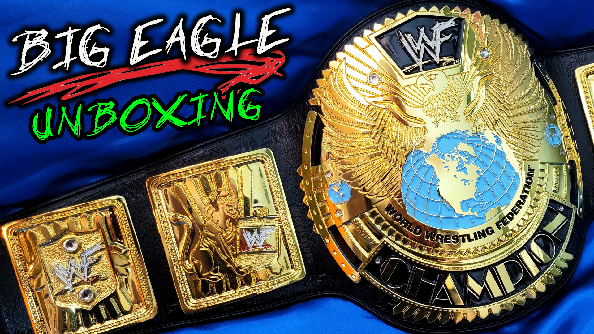 WWF Big Eagle Belt Unboxing | ORM HD [WWE]