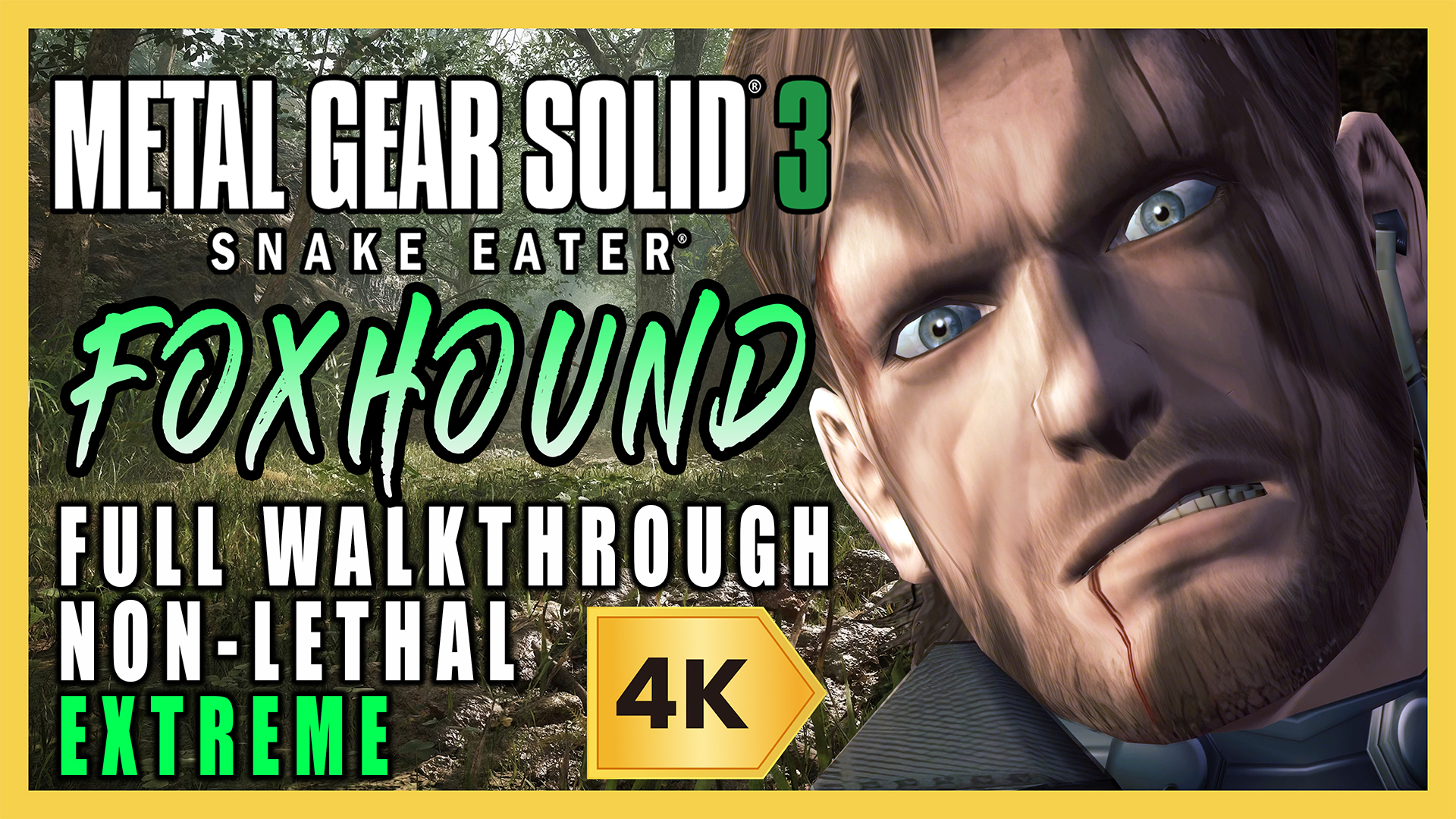 mgs3-extreme-run-4k-non-lethal-foxhound-master-collection-no-alerts-walkthrough-guide-lord-kayoss-metal-gear-solid-3-snake-eater