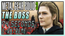 MGS3 Beating The Boss In 74 Seconds on E-Extreme