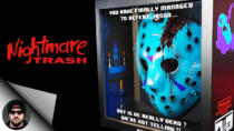 NES Jason Mask Display by Nightmare Trash